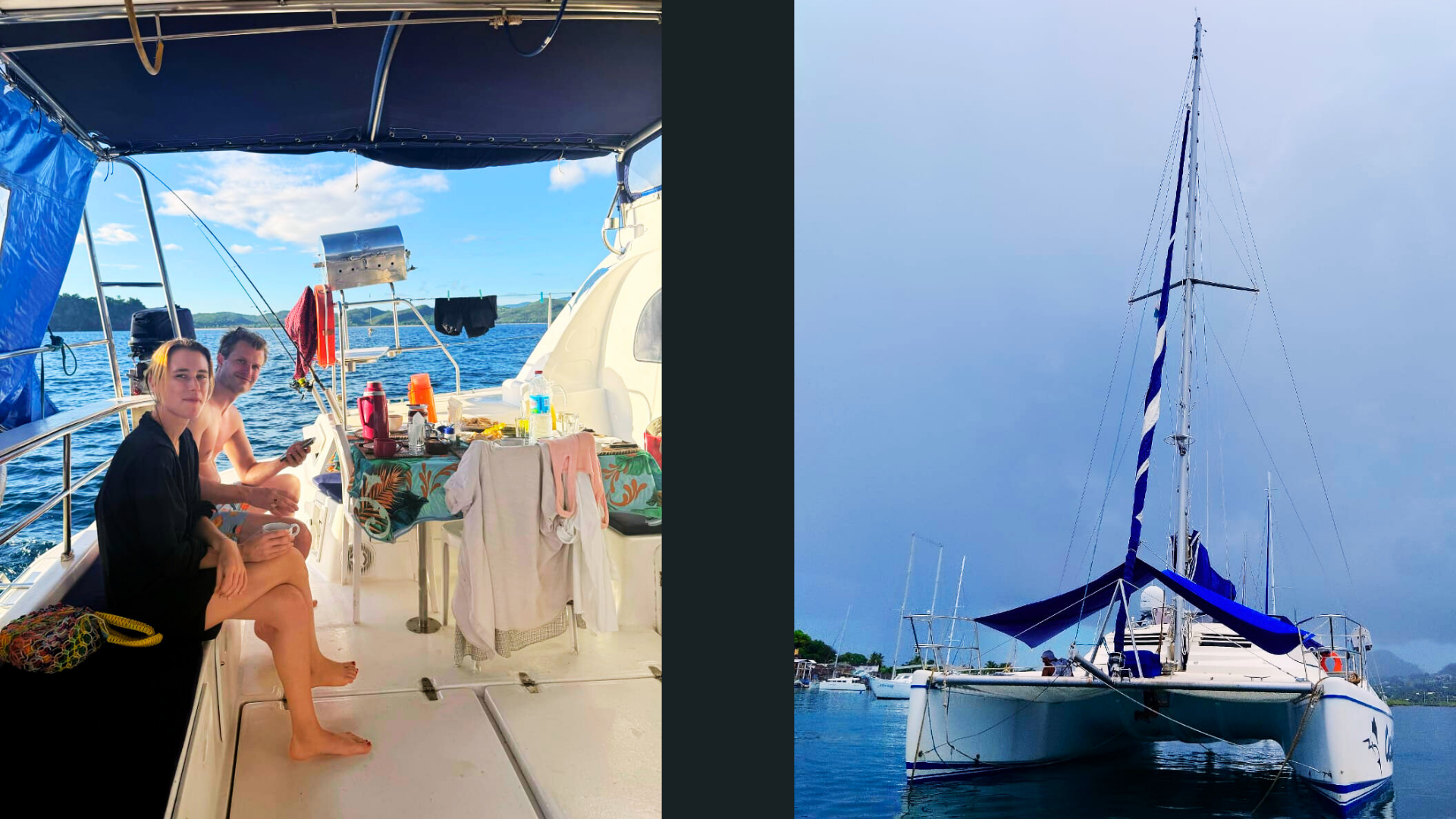 Sortie en catamaran Océange dans le lagon turquoise de Nosy Be